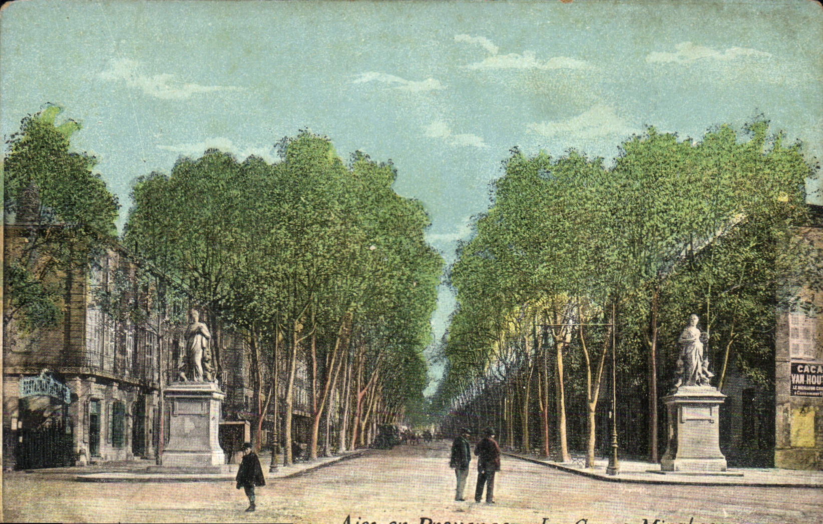 Ansicht eines Passages in Juan-les-Pins — Tourrettes-sur-Loup — Éd. Giletta