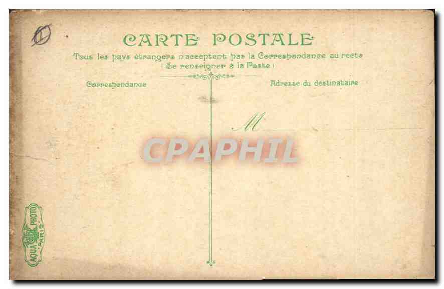 Ansicht eines Passages in Juan-les-Pins — Tourrettes-sur-Loup — Éd. Giletta — Rückseite