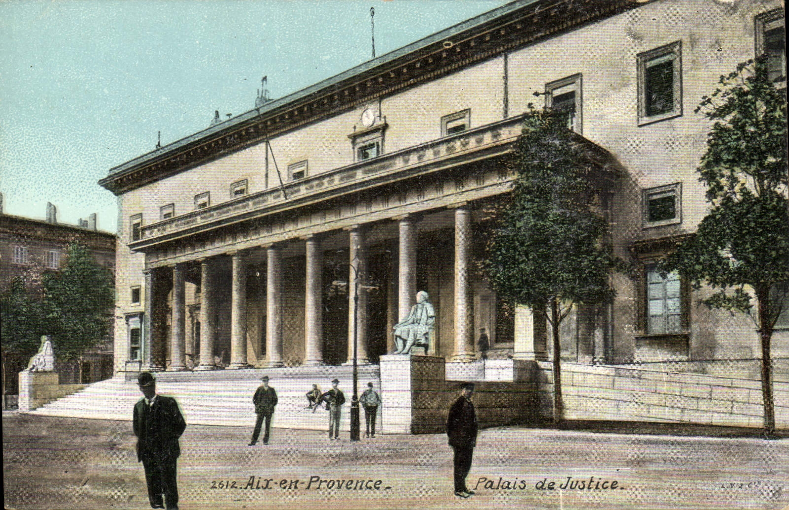 Aix-en-Provence — Palais de Justice — éditeur LVAC