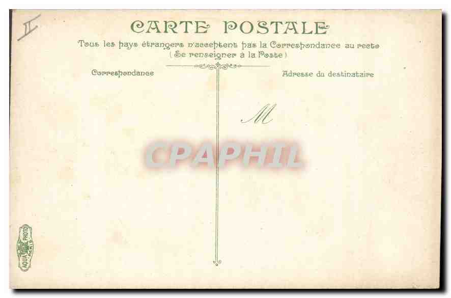 Aix-en-Provence — Palais de Justice — éditeur LVAC — Verso