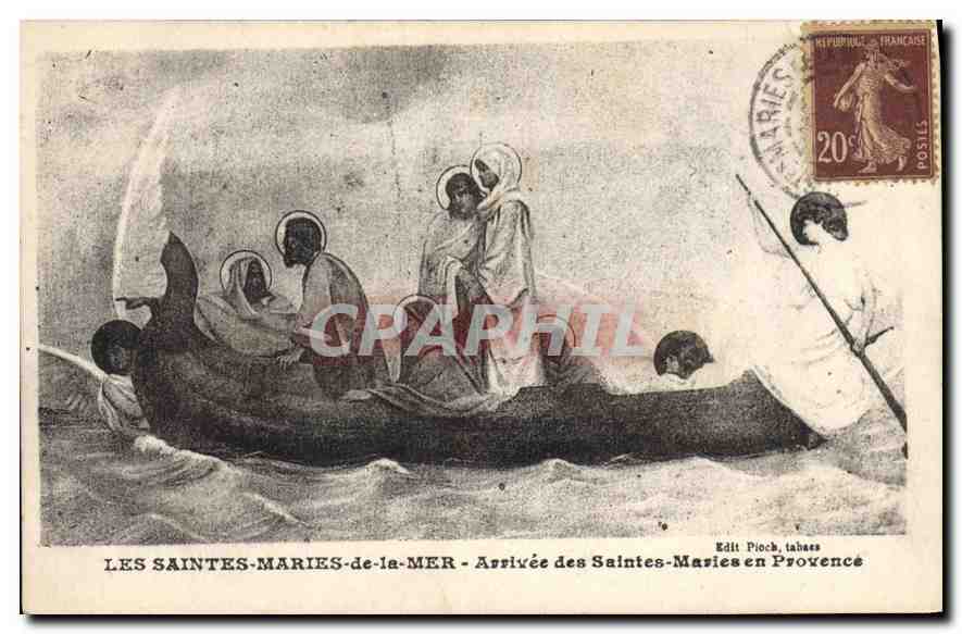 Les Saintes-Maries-de-la-Mer - Arrivée des Saintes-Maries en Provence — Édit Pioch, Labastide