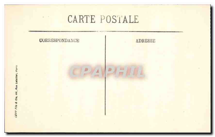 CPA Nouvelle Ligne Chemin de Fer Roquefavour  — Rückseite