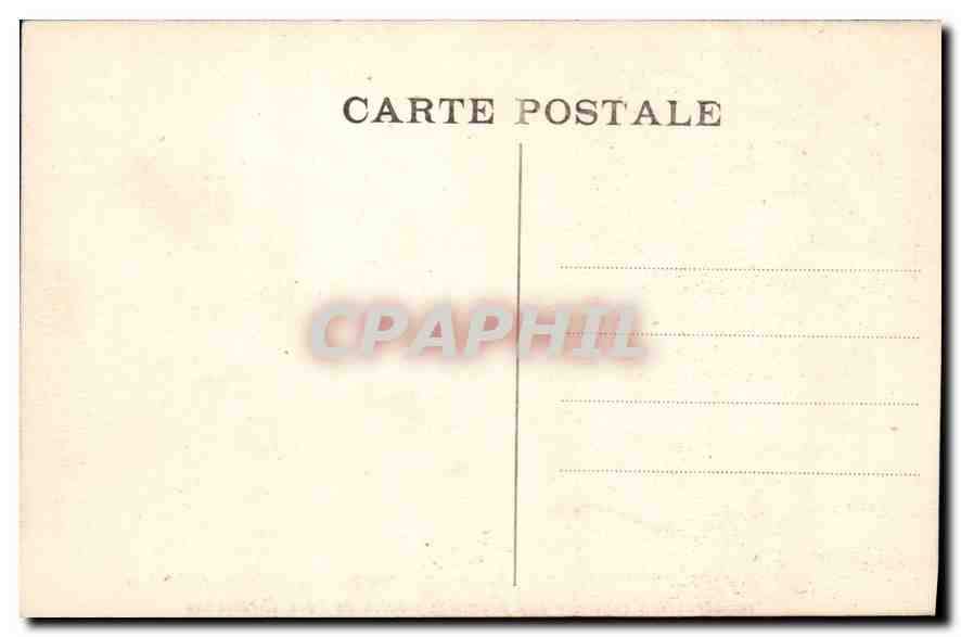 CPA En Provence L'Eglise des Saintes Maries de la Mer dont la construction remonte aux premiers siec — Rückseite