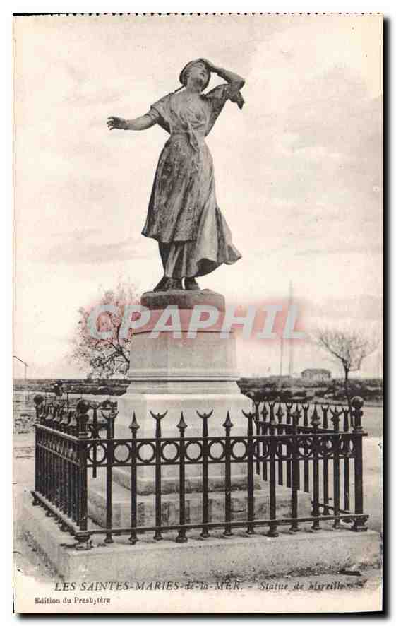 Les Saintes-Maries-de-la-Mer — Statue de Marnelle — Édition du Presbytère
