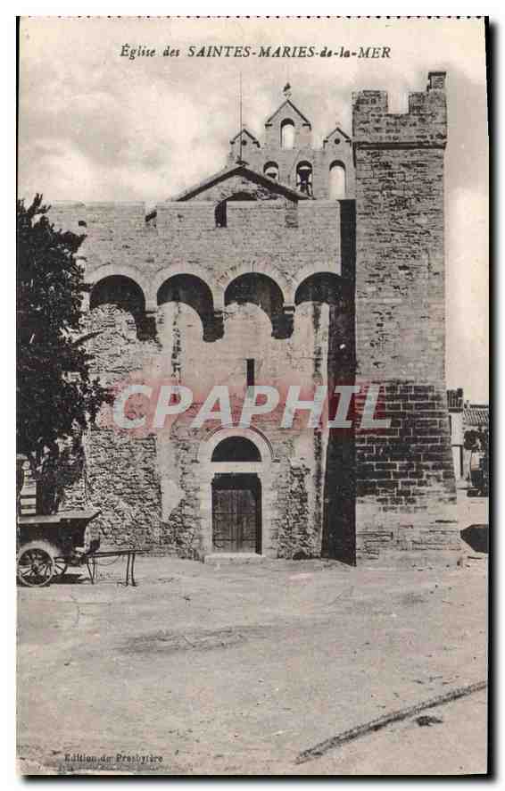 Église des Saintes-Maries-de-la-Mer — éditeur Prestyière, n° de série non visible