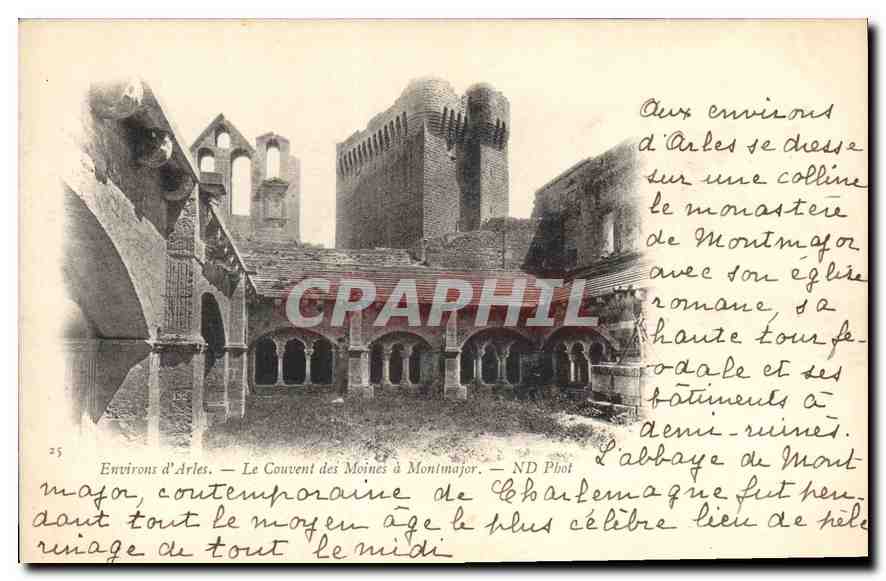 Environs d'Arles — Le Couvent des Moines à Montmajour — ND Phot