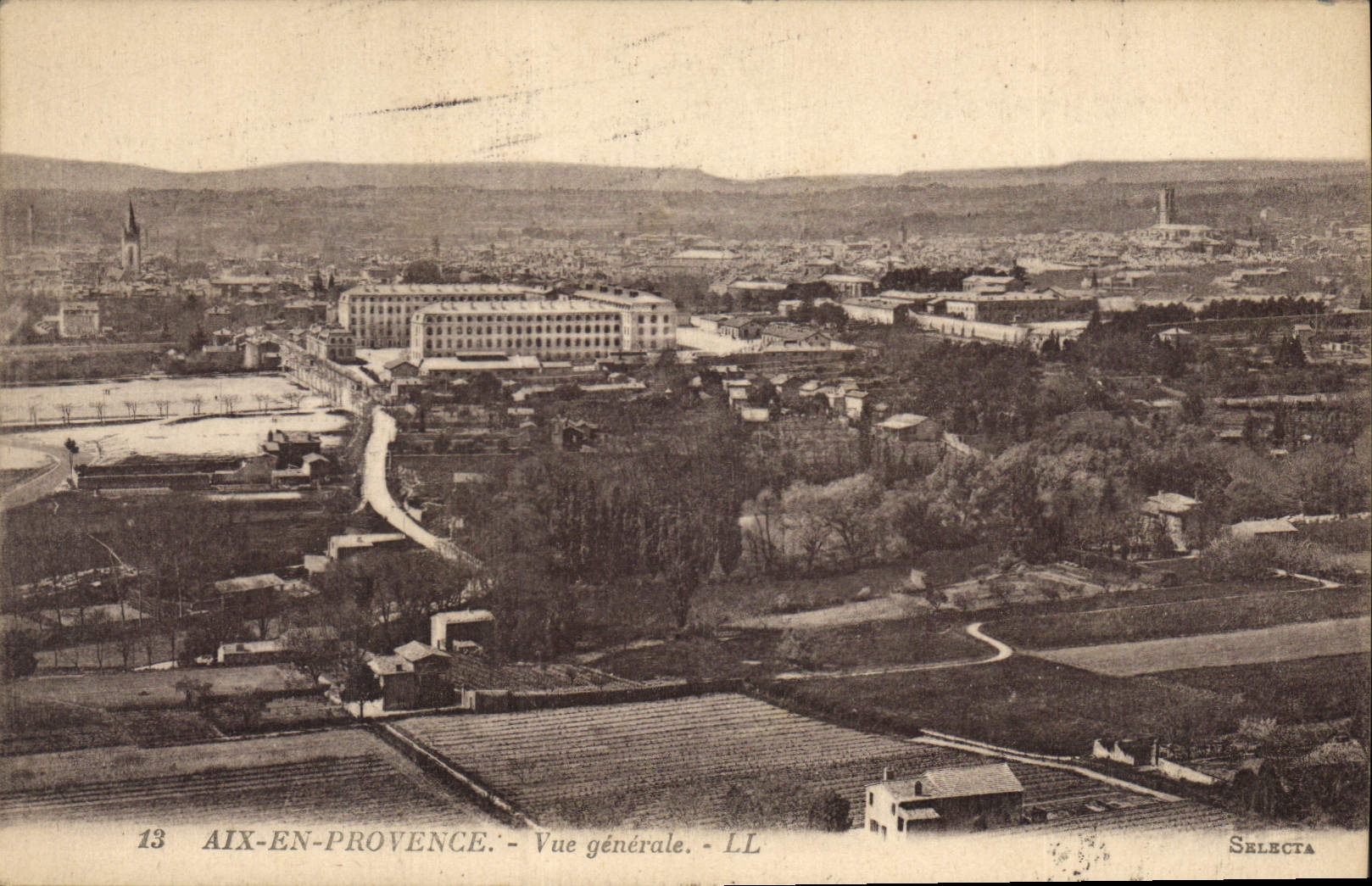 Aix-en-Provence — Vue générale — Selecta, n°13