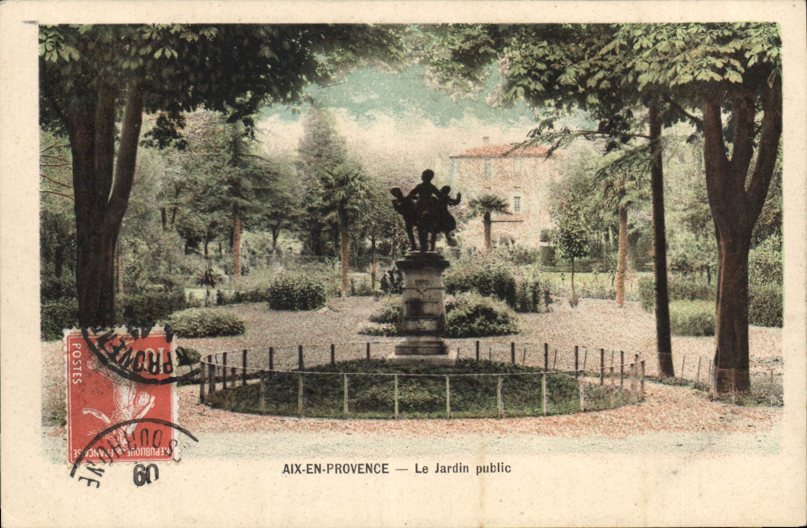 AIX-EN-PROVENCE — Der Öffentliche Garten — Verlag unbekannt, Seriennummer nicht sichtbar