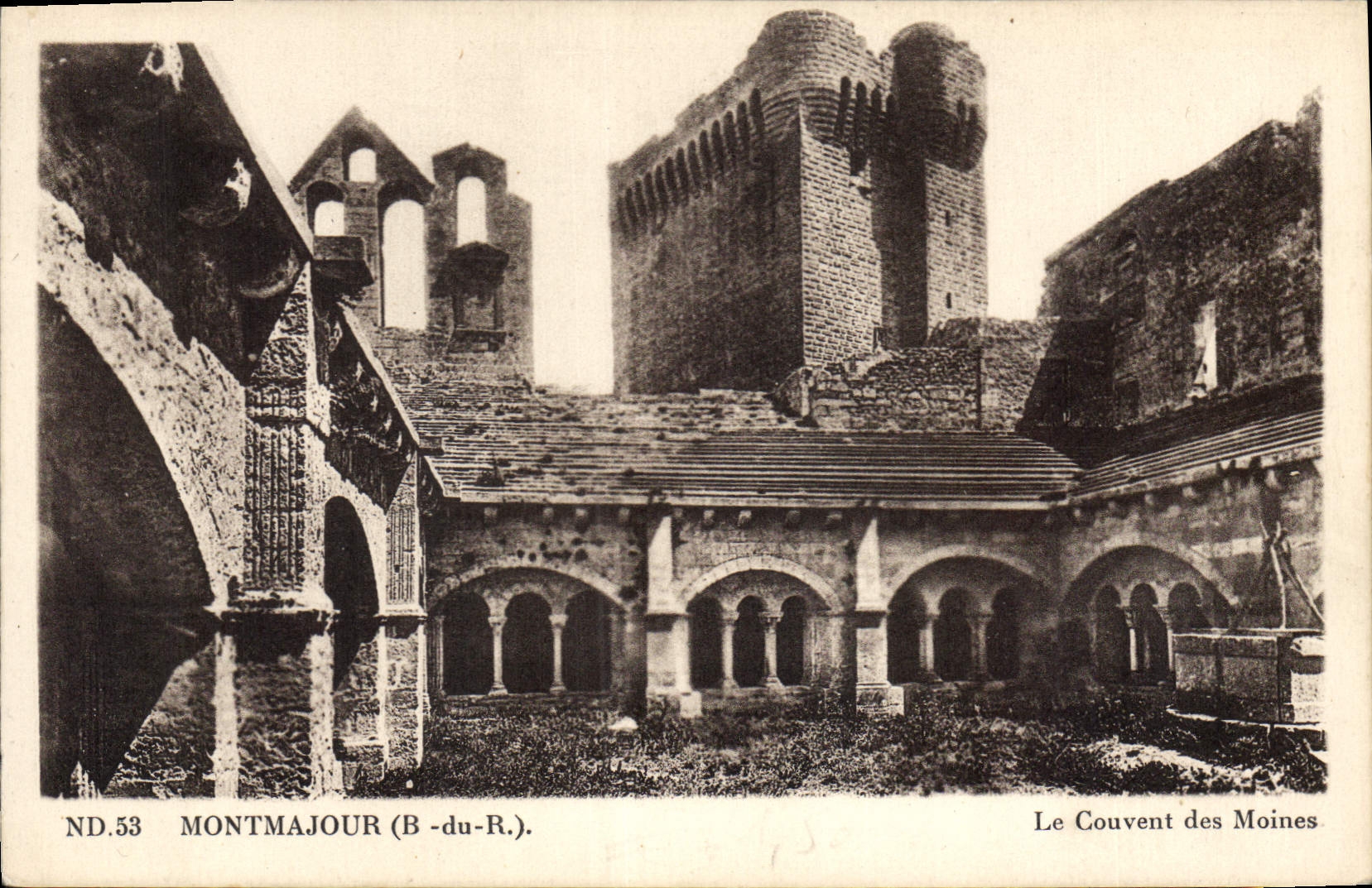 Montmajour (B-du-R.) — Le Couvent des Moines — ND.53