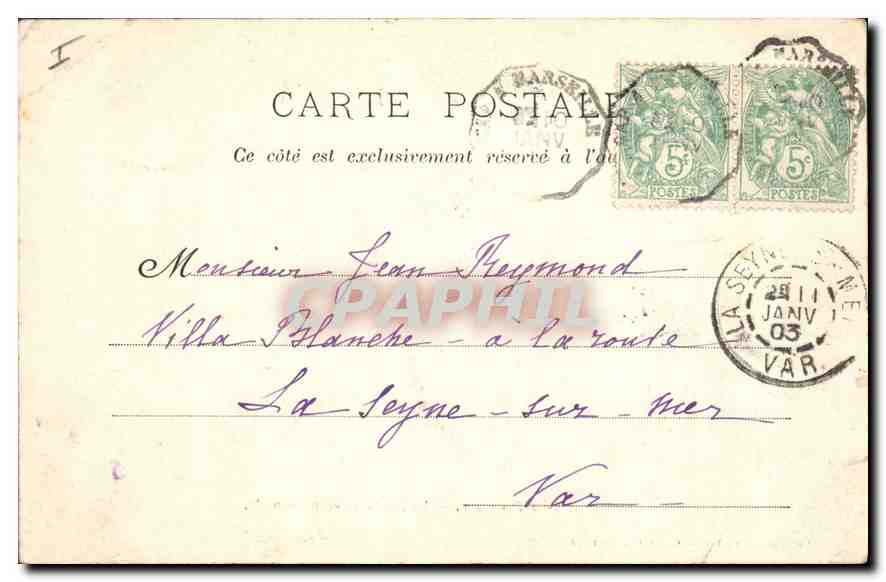 Aix-en-Provence — Die monumentale Fontäne — ed. Hermann, Aix-en-Provence, n° 14, Bertrand — Rückseite