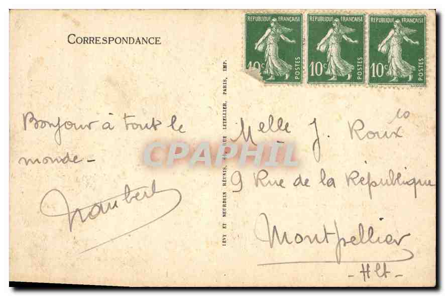 Les Saintes-Marie — Pozo Milagroso — Edición Marcheteau, Arles — Reverso