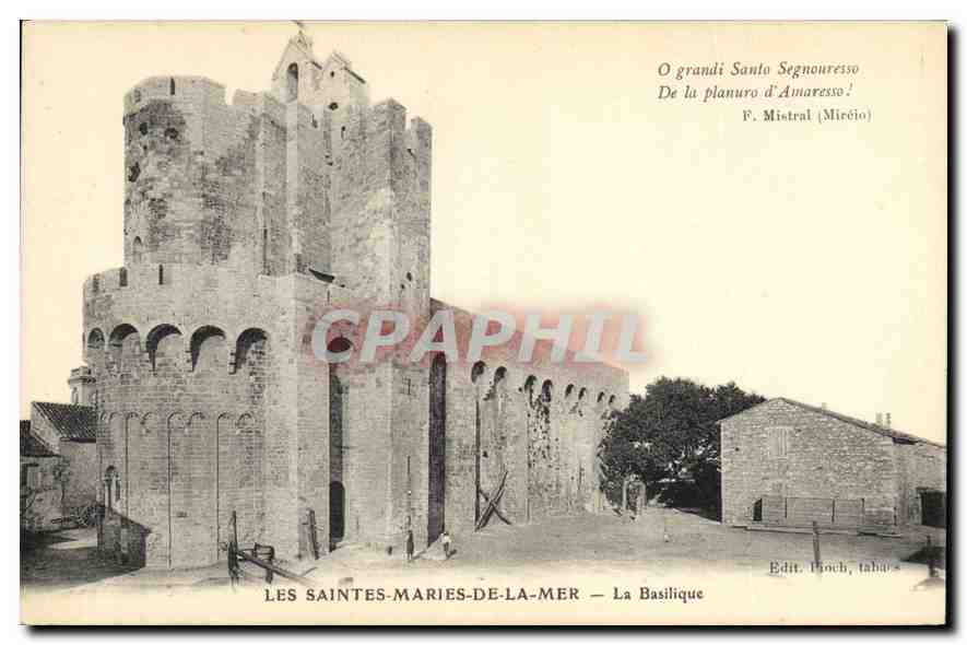 Les Saintes-Maries-de-la-Mer — La Basilica — Edit. Proch, Tahou