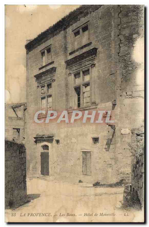 Les Baux — Hôtel de Mainville — LL