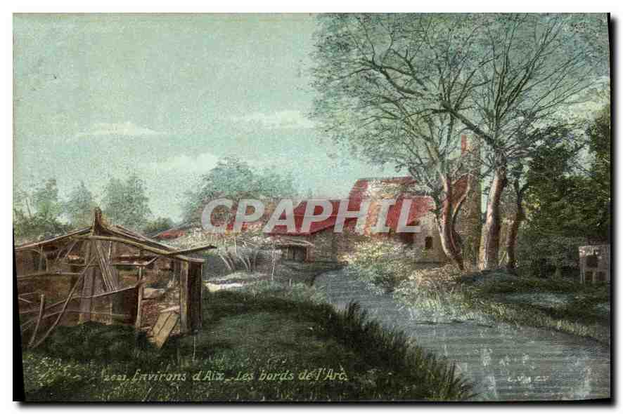 Les Environs d'Aix — Les bords de l'Arc — Aqua Photo Paris