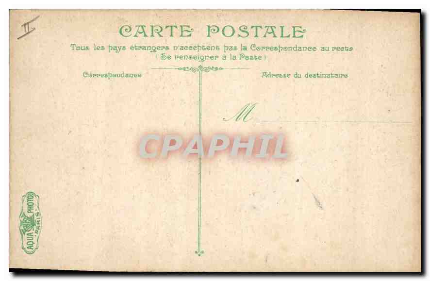 CPA Aix en Provence Galerie interieures du Cloitre XI siecle  — Rückseite