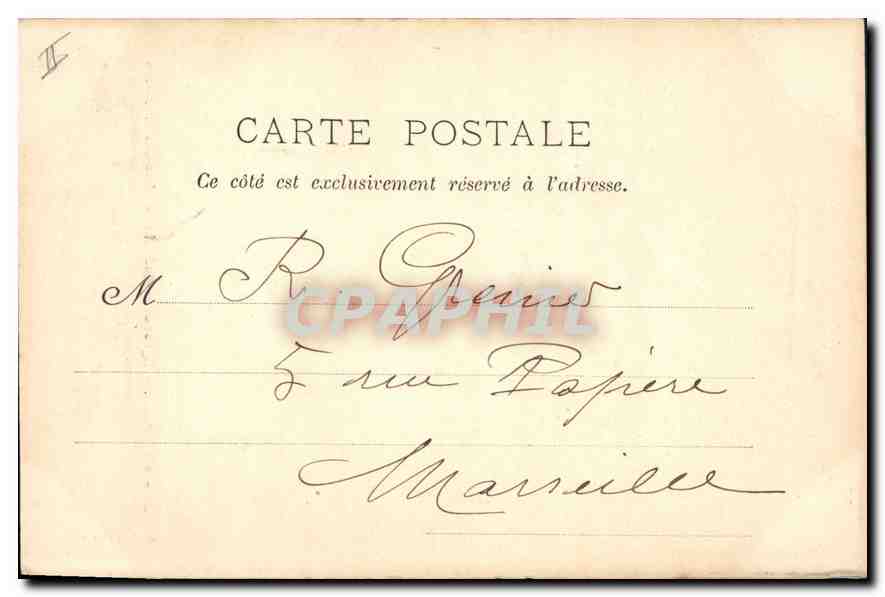 Aix-en-Provence — Église de la Madeleine — Place des Prêcheurs — Germannet, édit., Aix — Verso