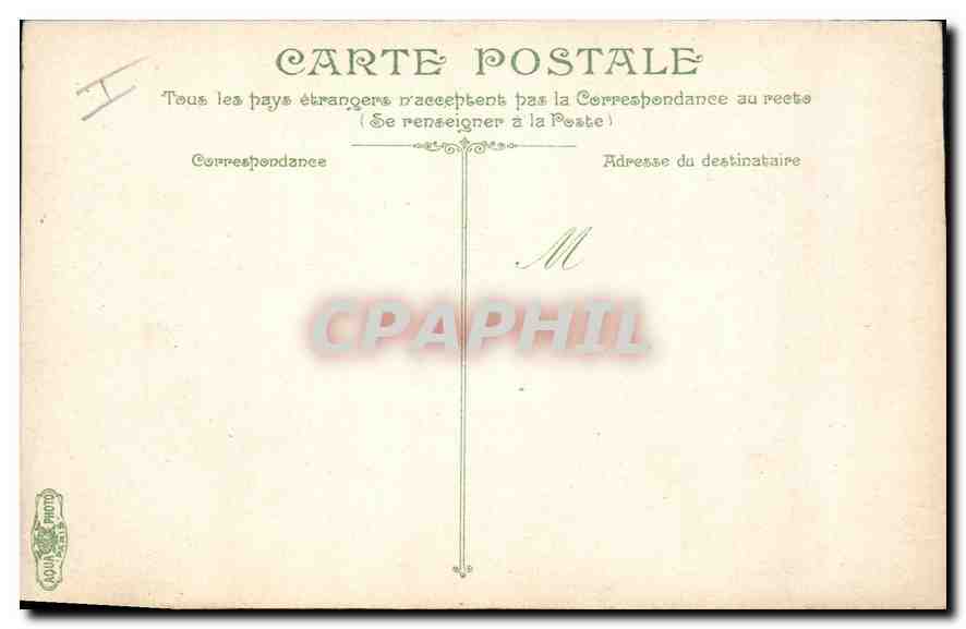 CPA Aix en Provence la Mairie et la Tour de l'Horloge  — Rückseite