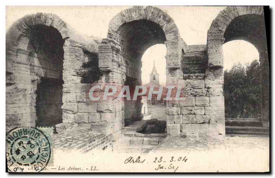 CPA Arles les Arenes 