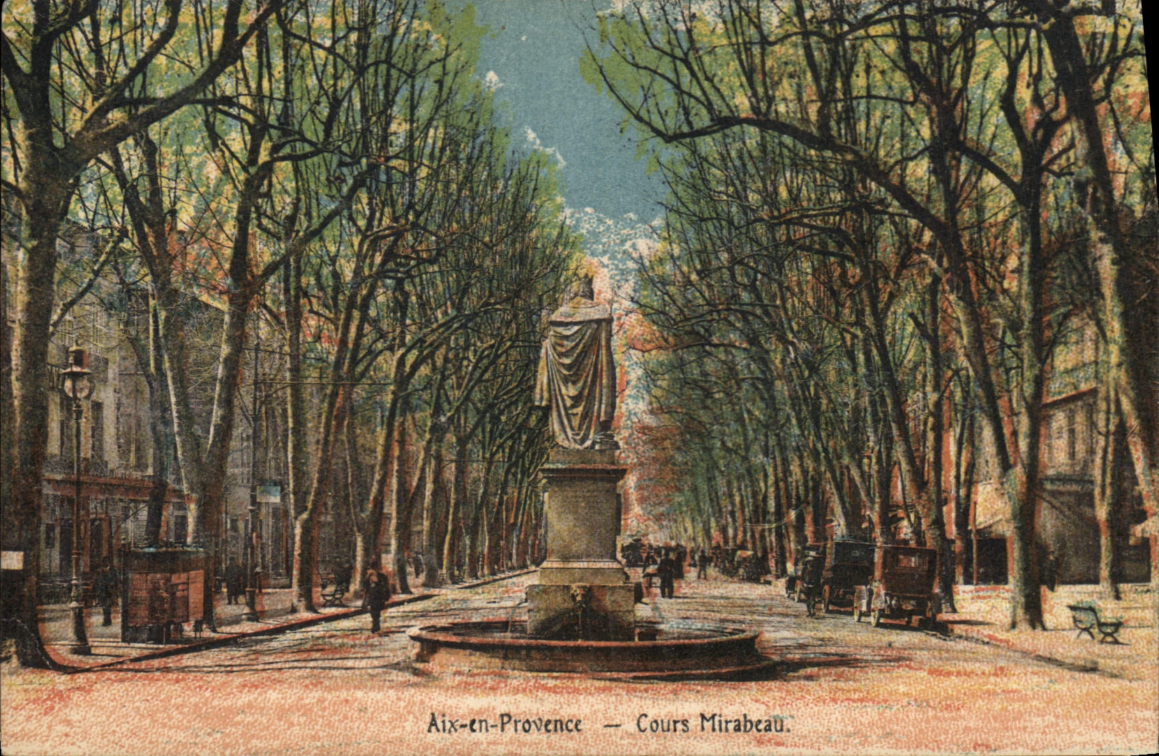 CPA Aix en Provence cours Mirabeau 