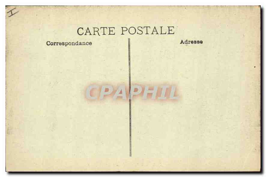 CPA Aix en Provence cours Mirabeau  — Rückseite