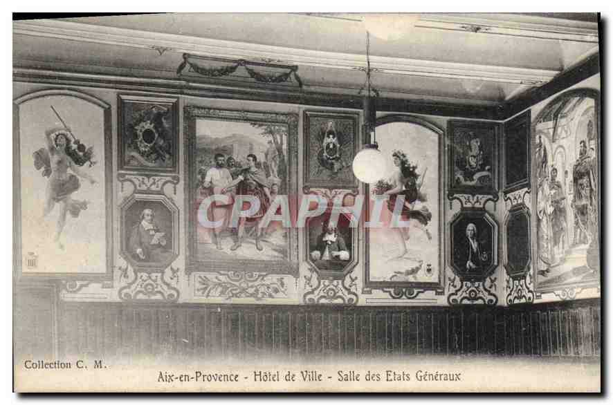 Aix-en-Provence - Hôtel de Ville - Salle des États Généraux