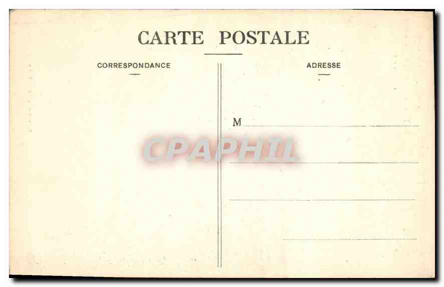 Aix-en-Provence — La Tour de Tourreluro (XIVe siècle) — Collection C. Martinet, Aix — Achterkant
