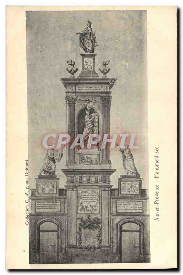 Denkmal in Aix-en-Provence — Collection C. W. photo Guitiard