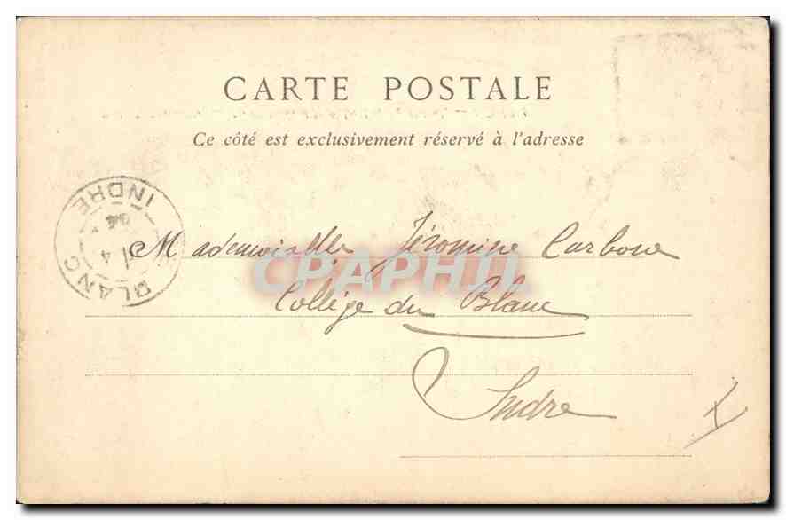 CPA Rade de Marseille le chateau d'If et les Iles du Frioul  — Rückseite