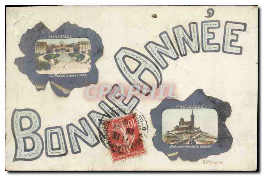 Marseille — Bonne Année — éditeur R.P. Maquet