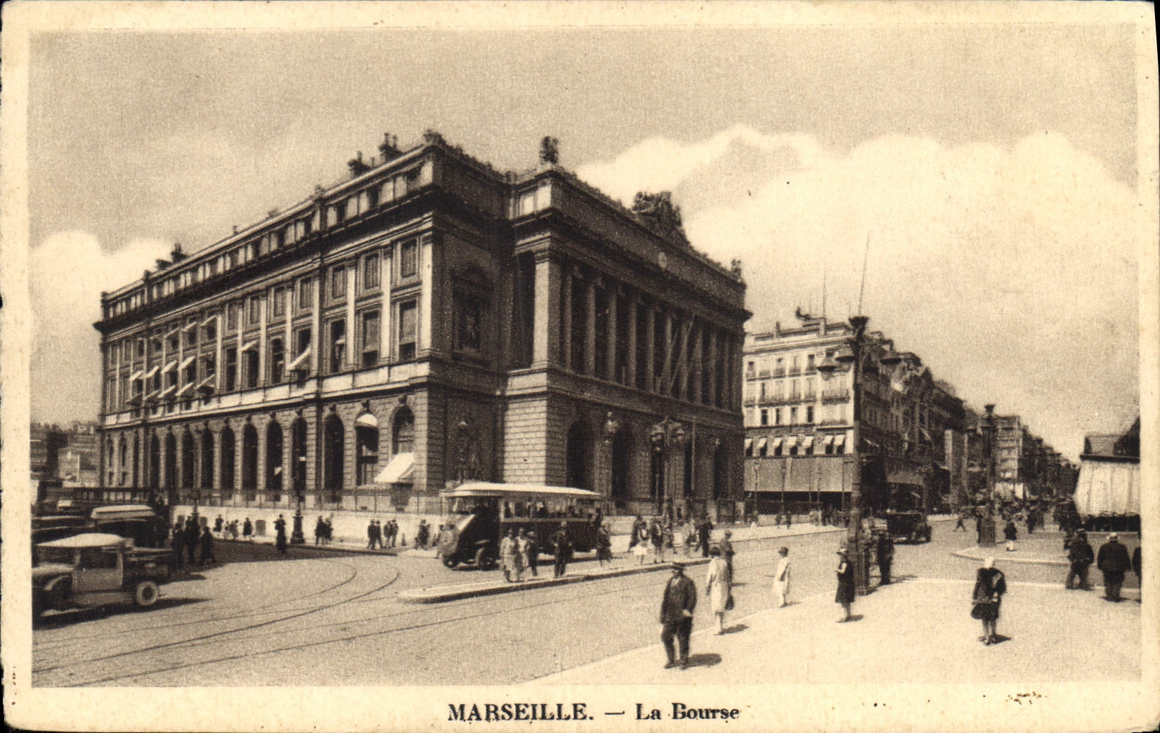 CPA Marseille la Bourse 