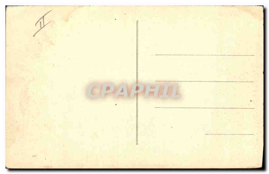 CPA Marseille la Bourse  — Verso