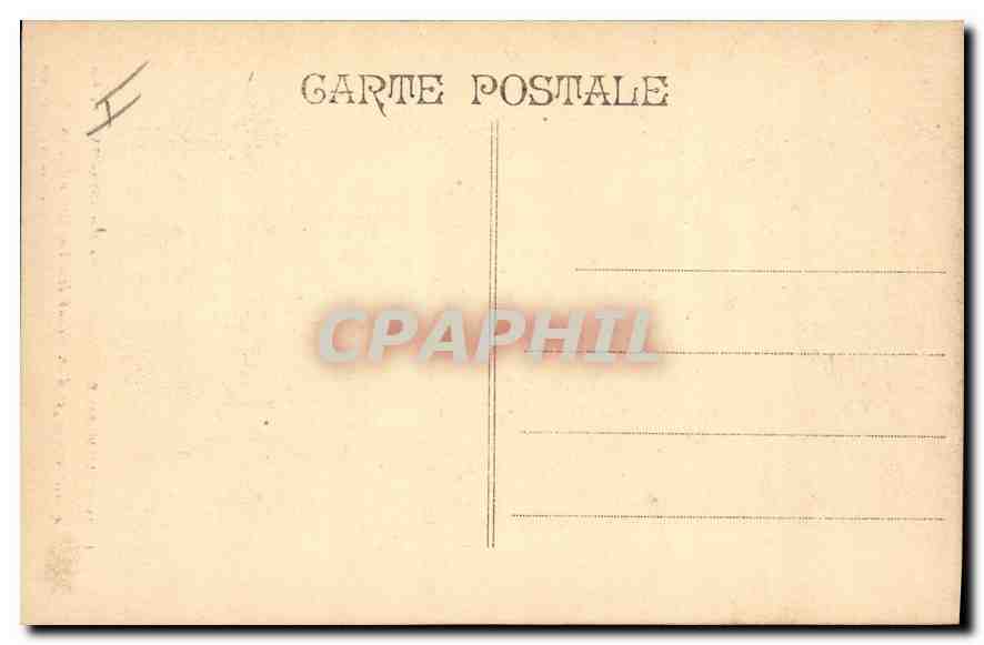 CPA Le Marseille du Passe la salle a manger d'un grand Hotel de Marseille en 1864  — Rückseite