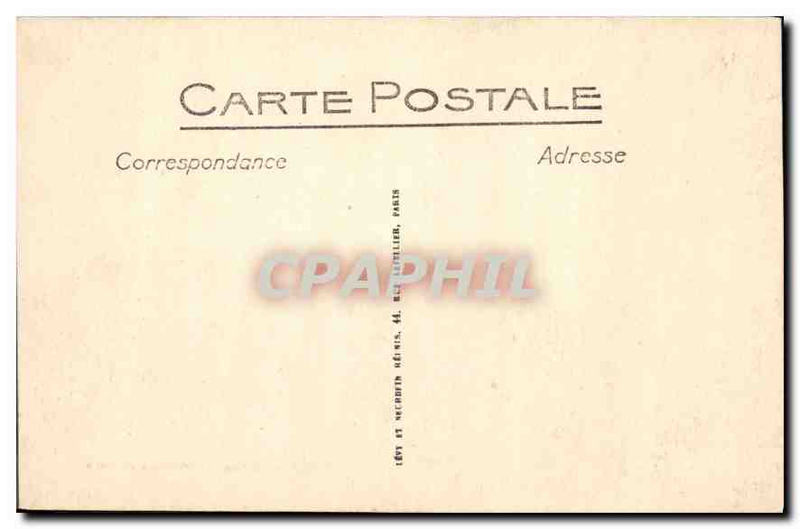 CPA Exposition Coloniale de Marseille Palais de Marseille et de la Provence  — Rückseite