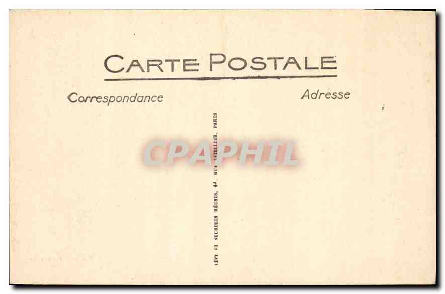 CPA Marseille Exposition Coloniale Porte ou palais du Maroc — Rückseite