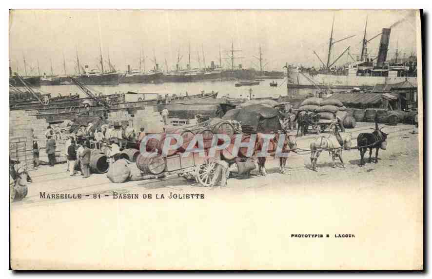 Marseille - 81 - Bassin de la Joliette — Phototypis Lagoun