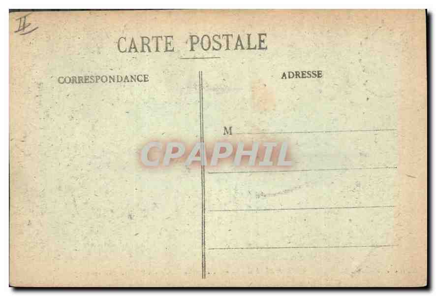 CPA Marseille N D de la Garde une Procession en 1777  — Rückseite