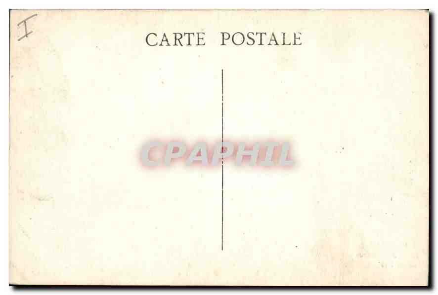 CPA Marseille N D de la Garde et les Iles  — Rückseite