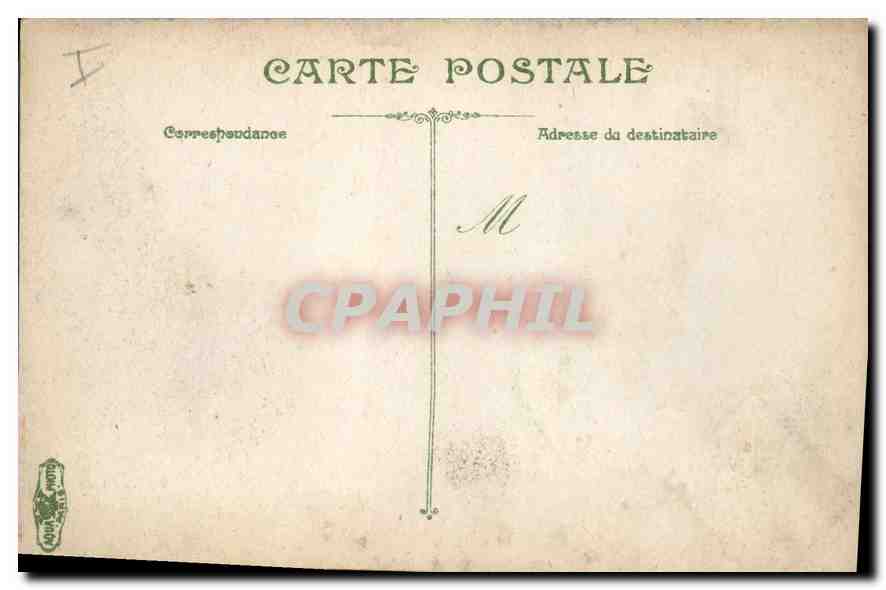 CPA Marseille N D de la Garde  — Rückseite