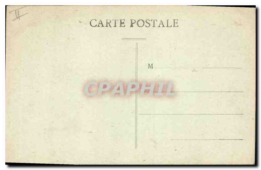 CPA Marseille N D de la Garde d'apres une gravure de 1510 avec une traduction ancienne du texte lati — Rückseite