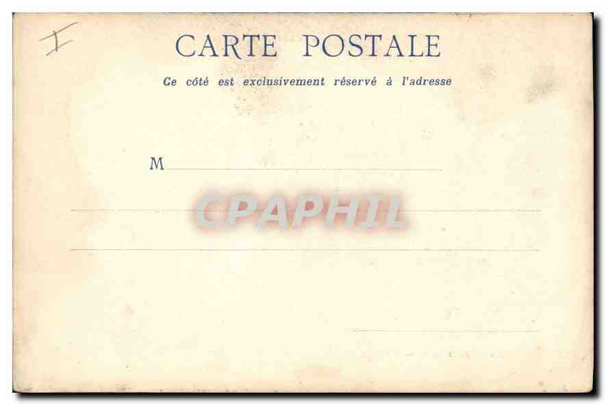 CPA Marseille l'Ascenseur et N D de la Garde  — Rückseite