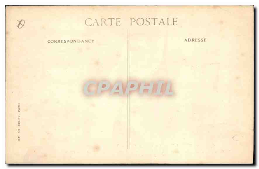CPA Marseille le Vieux Port Vue generale  — Verso