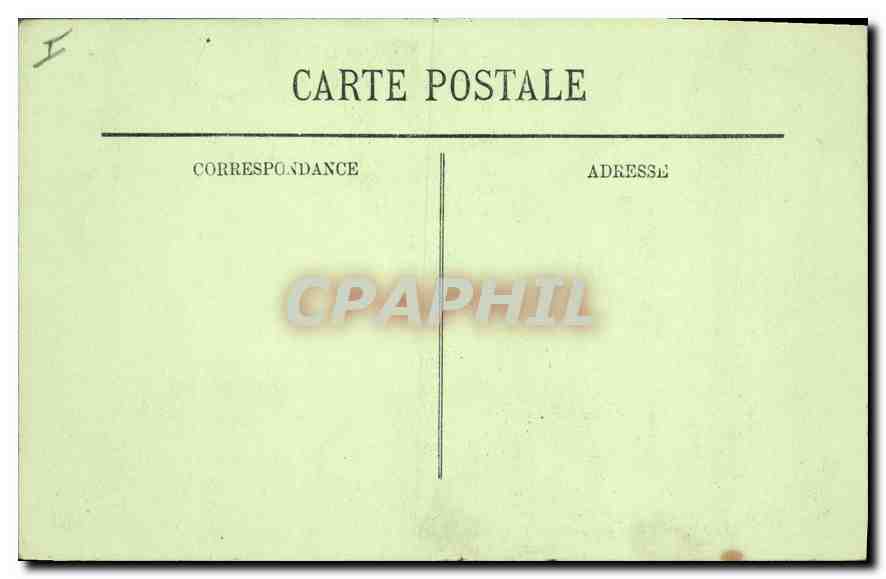CPA Arles les Alyscamps l'Allee des Tombeaux  — Rückseite