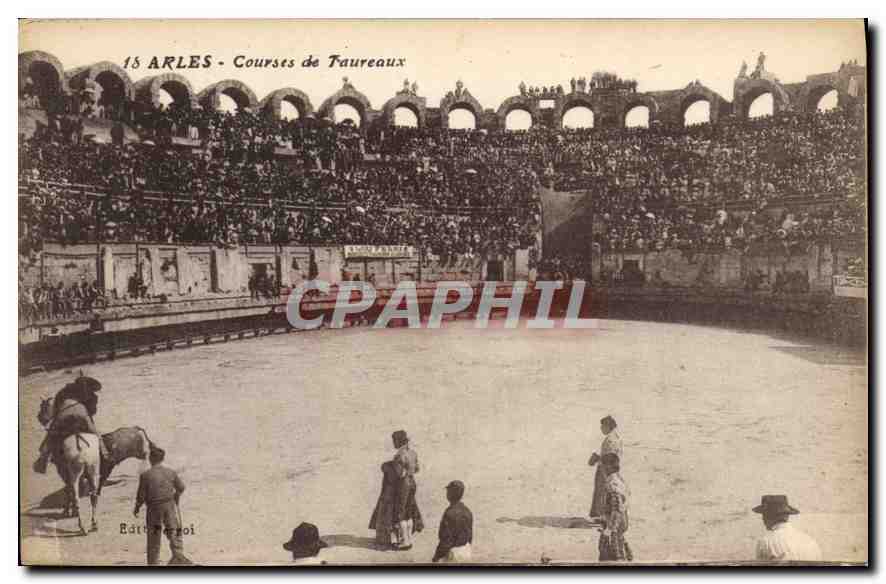 Arles - Courses de Taureaux — Éditeur Poliol