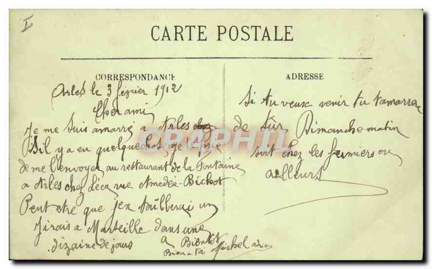 Arles — Un Coin du Théâtre Antique — LL, n° 76 — Reverso