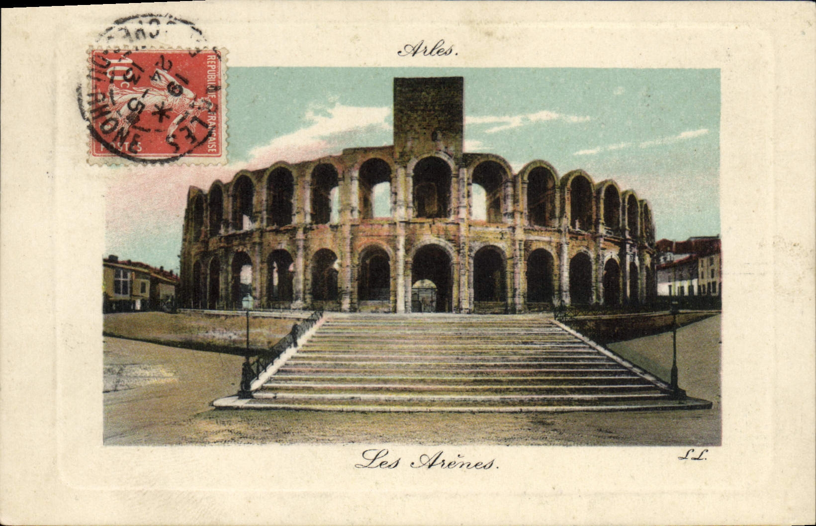 Les Arènes — Arles — éditeur L.L.