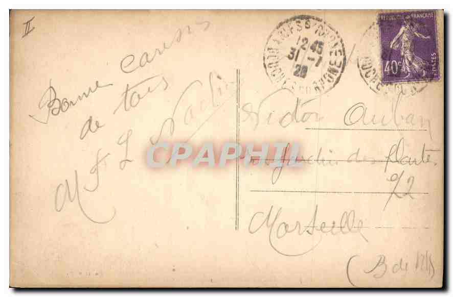CPA Arles courses de Taureaux aux Arenes  — Verso