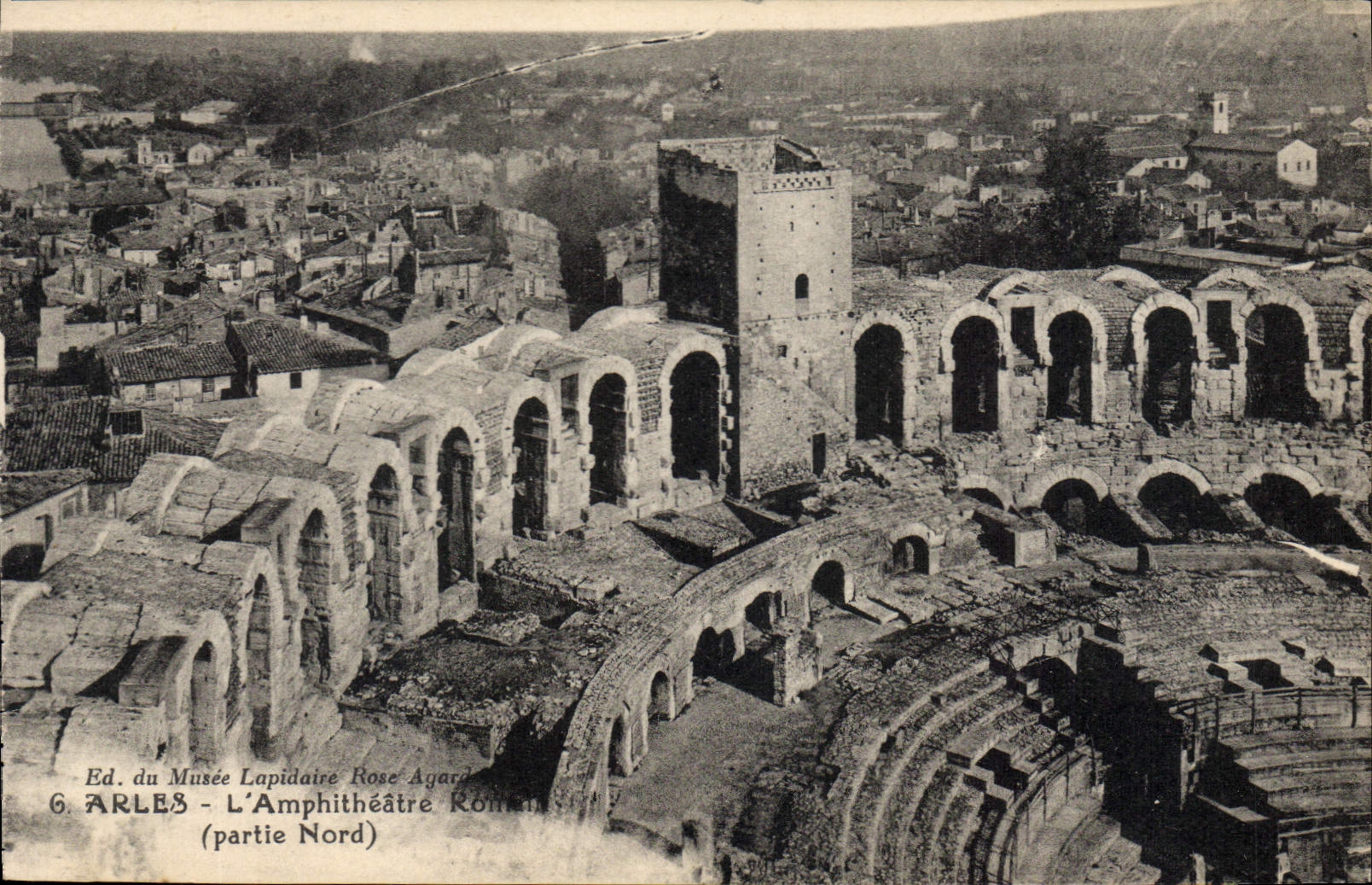 Arles - L'Amphithéâtre Romain (partie Nord) — Éd. du Musée Lapidaire Rose Agard