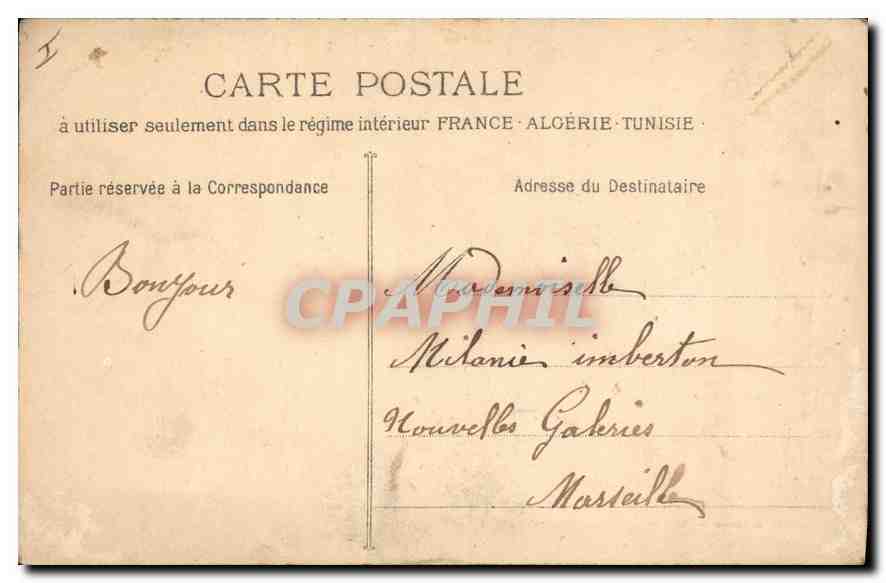 CPA Arles les Arenes vue exterieure  — Verso
