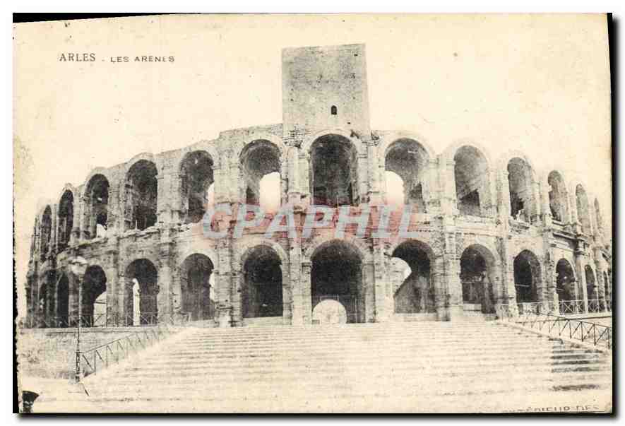 CPA Arles les Arenes 