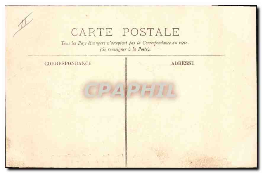 Arles — Les Arènes — Combat de Taureaux — Picador et Taureau — LL — Verso
